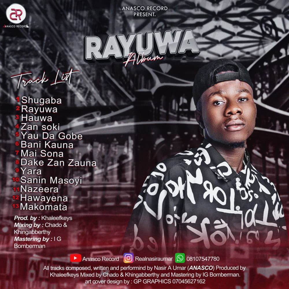 MUSIC: Anasco -  Rayuwa (Album Thriller)